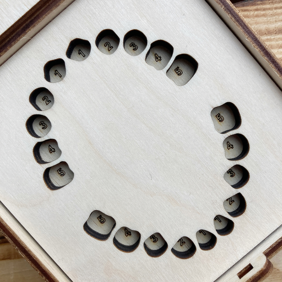 Krabička na mléčné zuby