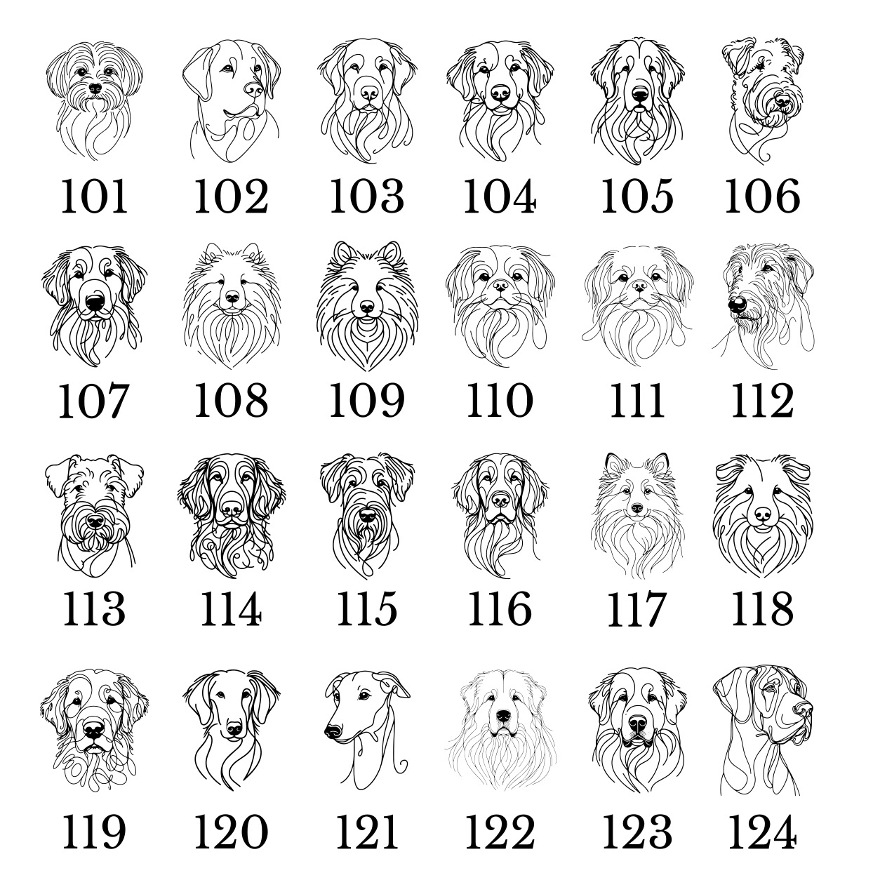 Tričko se psem a jménem (na výběr 160 motivů)