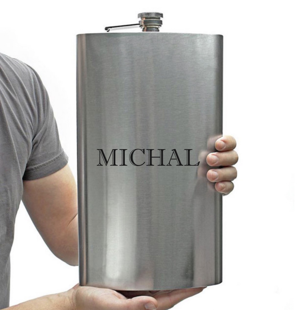 Obří placatka se jménem na přání