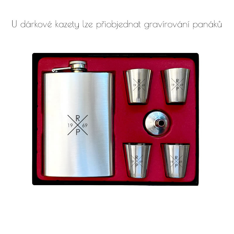 Placatka s iniciály a ročníkem