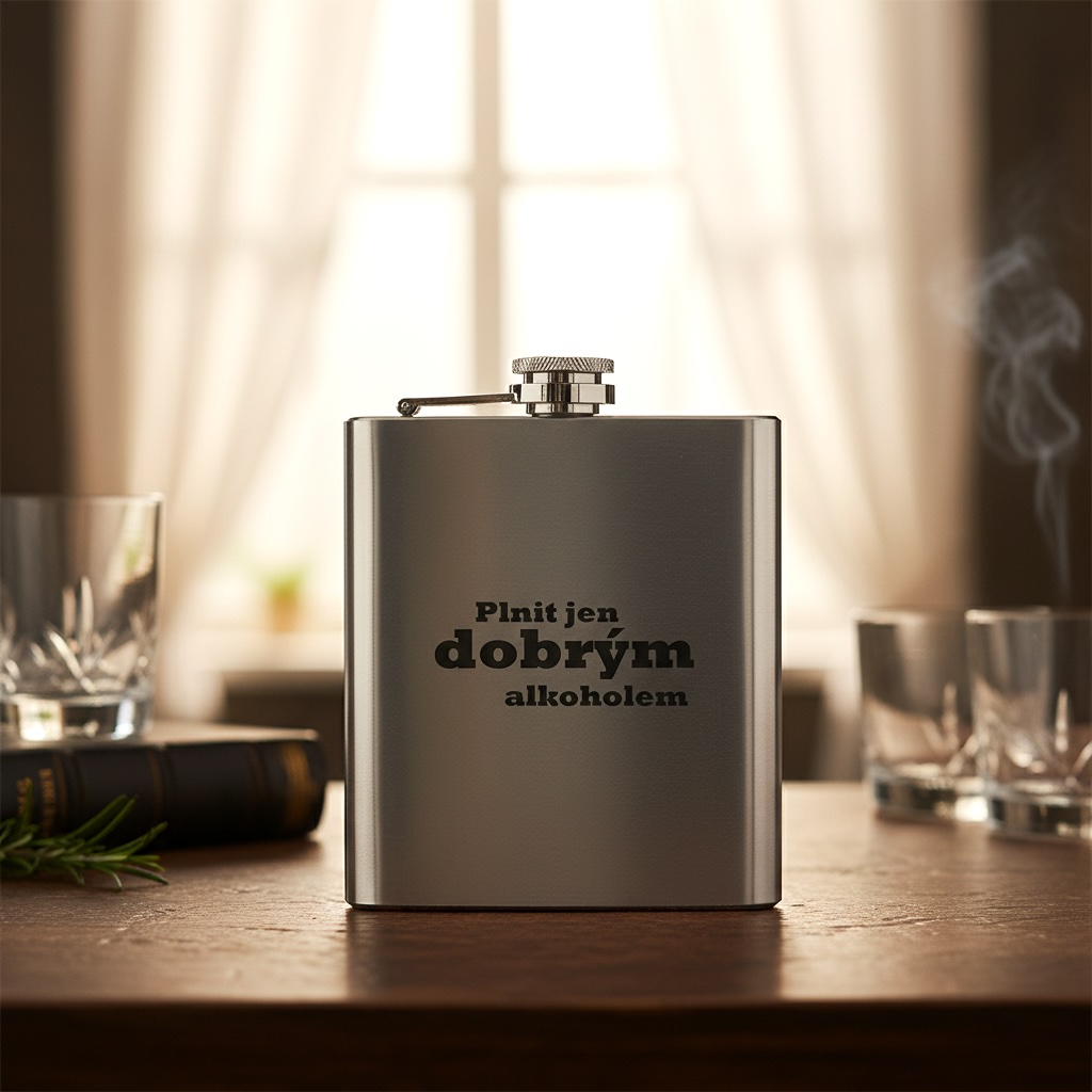 Placatka - Plnit jen dobrým alkoholem