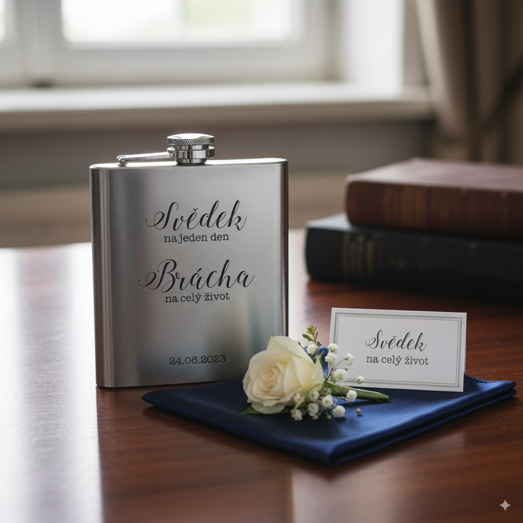 Kulatá placatka s iniciály