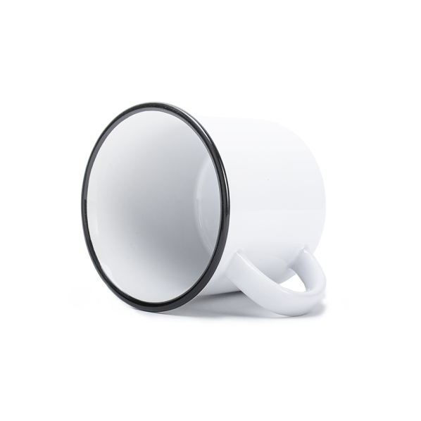 Smaltovaný hrnek (plecháček) Jelen