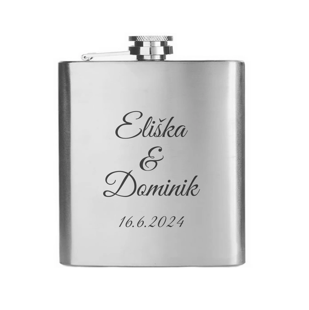 Svatební placatka se jmény