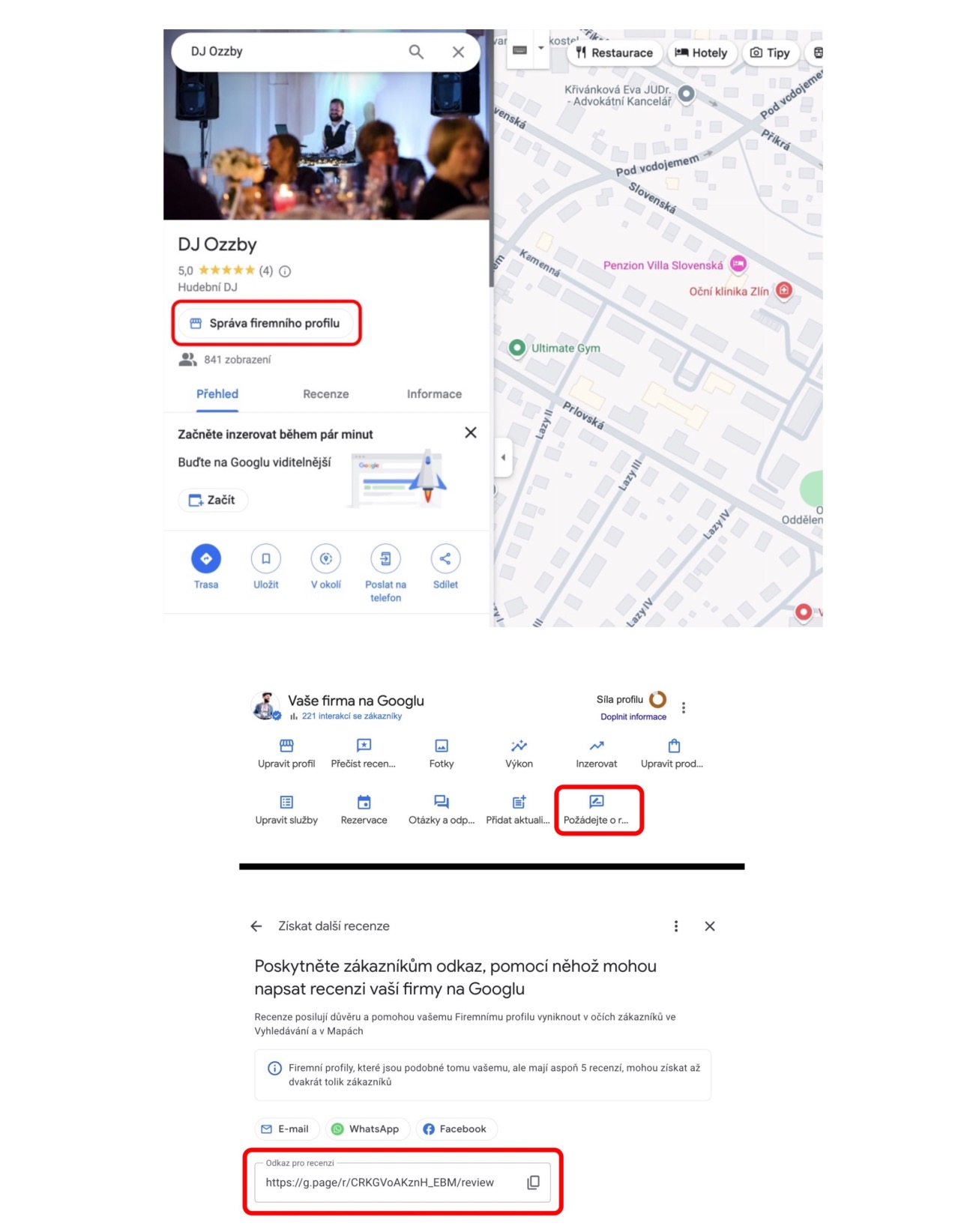 NFC recenze pro Firmy.cz a Google