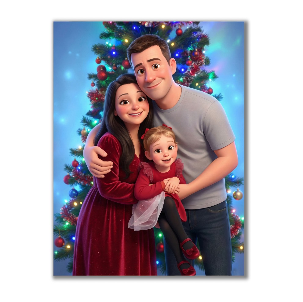 Karikatura podle vaší fotky - Obraz na plátně