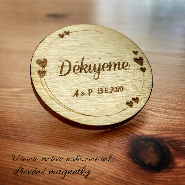 Placatka - Děkujeme