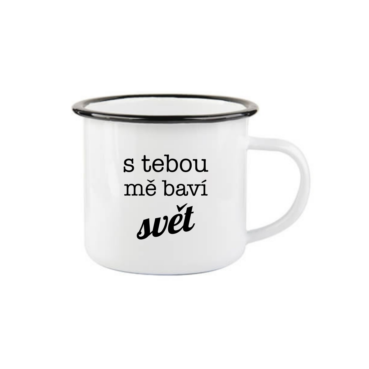 Hrnek - S tebou mě baví svět