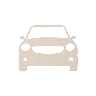 Dřevěná dekorace – auto