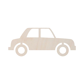 Dřevěná dekorace - auto