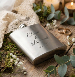 Svatební placatka se jmény