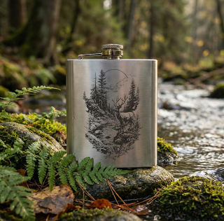 Placatka - Krajina s jelenem