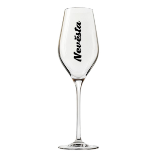 Samolepka na skleničku - Nevěsta