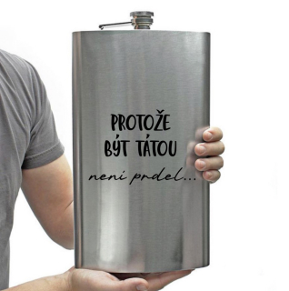 Obří placatka s brašnou 1,9 l - Protože být tátou...