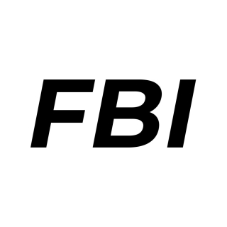 Samolepka na auto - FBI