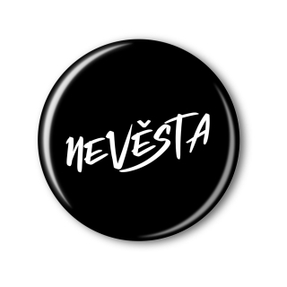 Připínací placka na rozlučku se svobodou