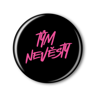 Připínací placka na rozlučku se svobodou