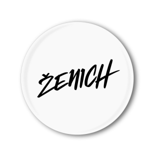 Připínací placka na rozlučku se svobodou