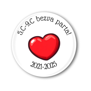 Připínací placka - Konec školního roku