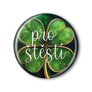 Připínací placka pro štěstí