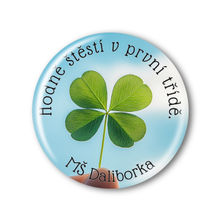 Připínací placka pro žáky