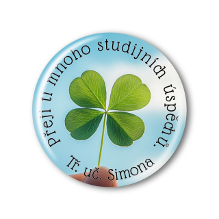 Připínací placka pro žáky