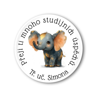 Připínací placka pro žáky