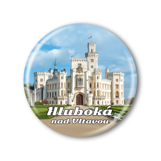 Suvenýr Zámek Hluboká / magnetka