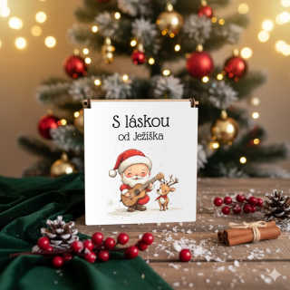 Vánoční krabička na peníze