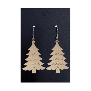 Vánoční náušnice - Stromeček