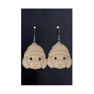 Vánoční náušnice - Pejsci