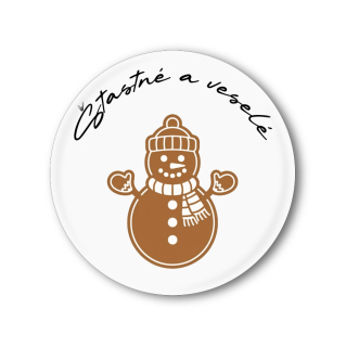 Vánoční placka s perníčkem