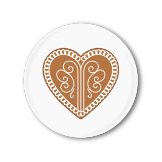 Vánoční placka s perníčkem