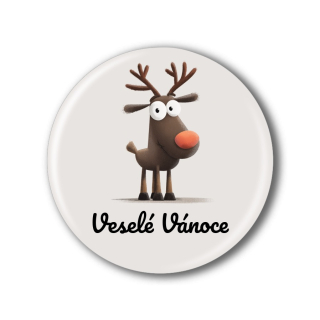 Vánoční placka nebo magnetka