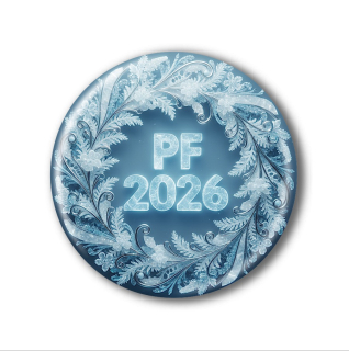 PF 2026 - Placka, magnetka, nebo přívěsek 