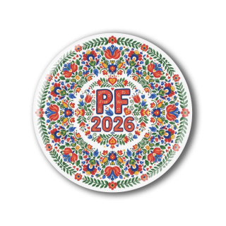 PF 2026 - Placka, magnetka, nebo přívěsek