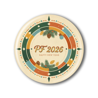 PF 2026 - Placka, magnetka, nebo přívěsek 