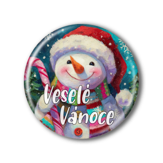 Vánoční placka, magnetka, nebo přívěsek 