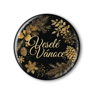 Vánoční placka, magnetka, nebo přívěsek 