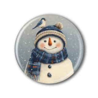 Vánoční placka, magnetka, nebo přívěsek 