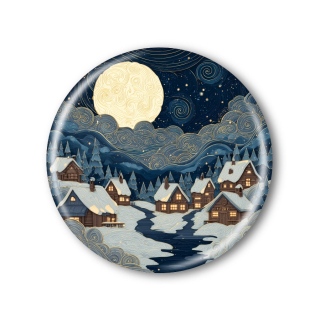 Vánoční placka, magnetka, nebo přívěsek 