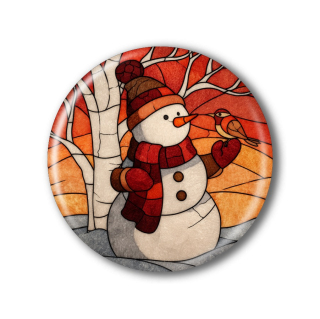 Vánoční placka, magnetka, nebo přívěsek 