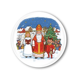 Placka - Mikuláš, anděl a čert