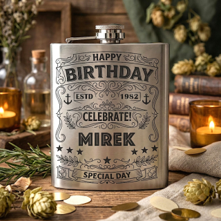 Placatka s narozeninovým motivem