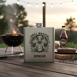 Placatka Grill Master se jménem na přání