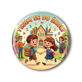 Připínací placka - Zápis do 1. třídy