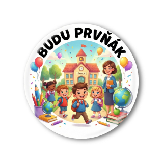 Připínací placka - Zápis do 1. třídy