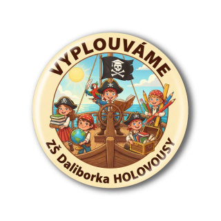 Připínací placka - Zápis do 1. třídy