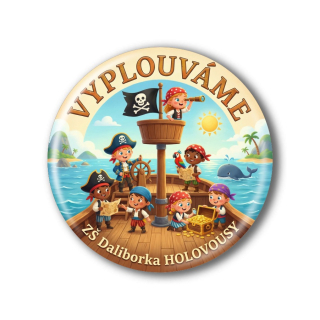 Připínací placka - Zápis do 1. třídy