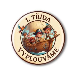 Připínací placka - Zápis do 1. třídy